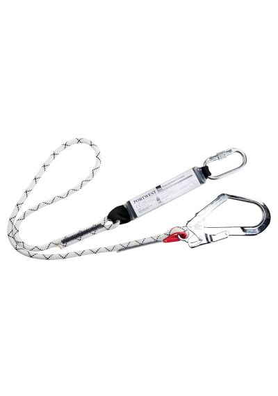 Portwest Single Kernmantle 1.8m Lanyard With Shock Absorber FP56