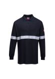 Portwest Modaflame Knit FR Long Sleeve Polo Shirt FR03