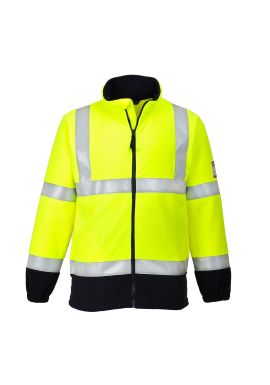 Portwest Modaflame Fleece Hi-Vis Contrast FR Jacket FR31