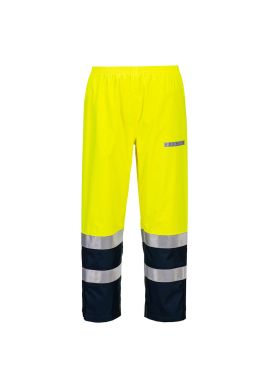 Portwest Bizflame Rain+ Hi-Vis Multi-Norm Contrast FR Trousers FR410