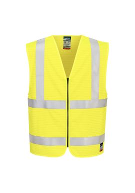 Portwest Bizflame Hi-Vis FR Zip Vest FR615