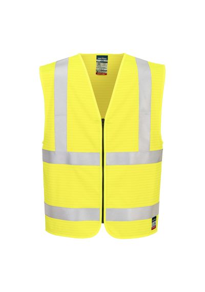 Portwest Bizflame Hi-Vis FR Zip Vest FR615