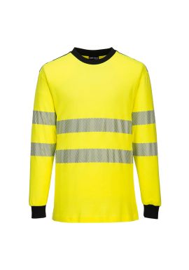 Portwest PW3 Modaflame Knit Hi-Vis FR Long Sleeve T-Shirt FR701