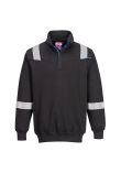 Portwest WX3 Modaflame Knit FR 1/4 Zip Sweatshirt FR710