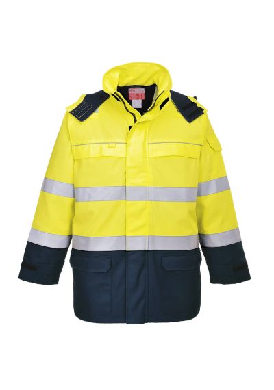 Portwest Bizflame Rain+ Hi-Vis Multi-Norm Constrast FR Jacket FR79