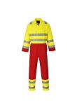 Portwest Bizflame Work Hi-Vis Contrast FR Coverall FR90