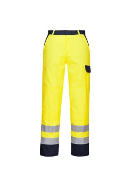 Portwest Bizflame Work Hi-Vis Contrast FR Trousers FR92