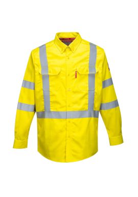 Portwest Bizflame 88/12 Hi-Vis FR Shirt FR95
