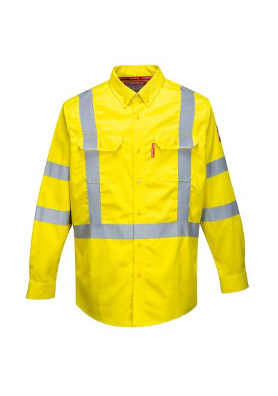 Portwest Bizflame 88/12 Hi-Vis FR Shirt FR95