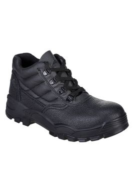 Portwest Steel Split Leather Mid Boot S1P SR FW10