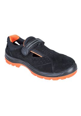 Portwest Steel Cow Suede Leather Sandal S1 SR FO FW42