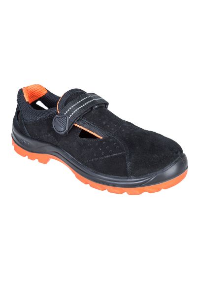 Portwest Steel Cow Suede Leather Sandal S1 SR FO FW42