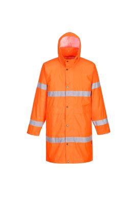 Portwest Hi-Vis Rain Coat 100cm H442