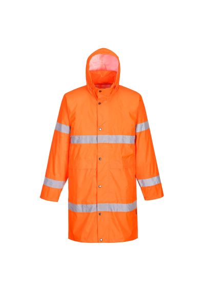Portwest Hi-Vis Rain Coat 100cm H442