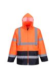 Portwest Hi-Vis Contrast Classic Rain Jacket H443