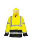 Portwest Hi-Vis Contrast Classic Rain Jacket H443
