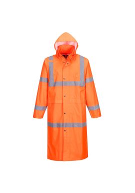 Portwest Hi-Vis Rain Coat 122cm H445