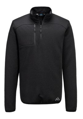 Portwest KX3 Sport Textured 1/4 Zip Sweatshirt KX376