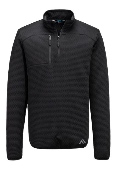 Portwest KX3 Sport Textured 1/4 Zip Sweatshirt KX376