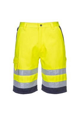 Portwest Hi-Vis Lightweight Polycotton Shorts L043