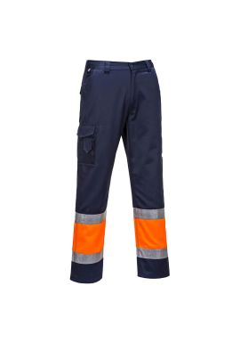 Portwest Hi-Vis Lightweight Contrast Class 1 Service Trousers L049
