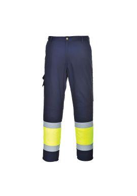 Portwest Hi-Vis Lightweight Contrast Class 1 Service Trousers L049