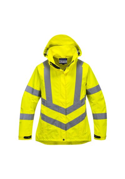 Portwest Hi-Vis Women's Breathable Rain Jacket LW70