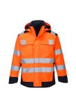 Portwest Modaflame Rain+ Hi-Vis Multi-Norm Contrast FR Jacket MV70