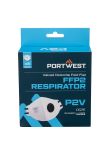 Portwest FFP2 Valved Dolomite Fold Flat Respirator (Pack of 3) P210