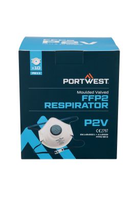 Portwest Moulded FFP2 Valved Respirator (Pack of 10) P211