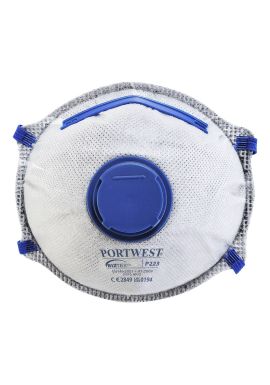 Portwest FFP2 Carbon Valved Dolomite Respirator (Pack of 10) P223