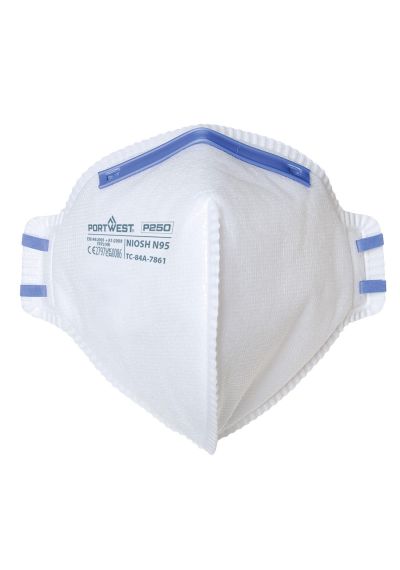 Portwest FFP2 Fold Flat Respirator (Pack of 20) P250
