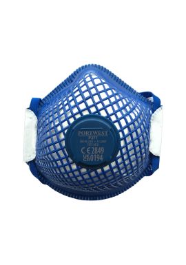 Portwest ERGONET FFP2 Valved Dolomite Respirator (Pack of 10) P271