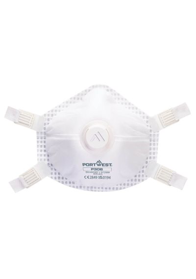 Portwest FFP3 Ultimate Valved Reusable Respirator (Pack of 5) P306