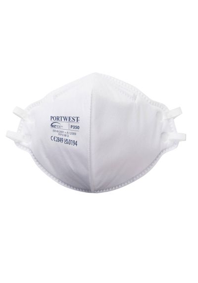 Portwest FFP3 Dolomite Fold Flat Respirator (Pack of 20) P350