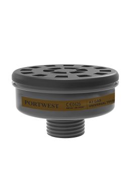 Portwest A2 Gas Filter Universal Thread (Pack of 6) P906