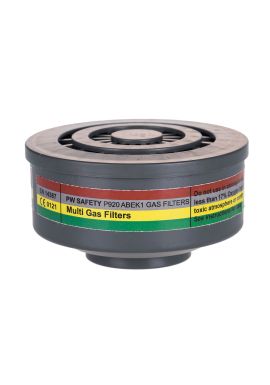 Portwest ABEK1 Gas Filter Special Thread Connection (Pack of 4) P920