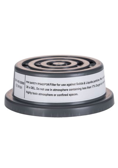 Portwest P3 Particle Filter Special Thread Connection (Pack of 6) P940