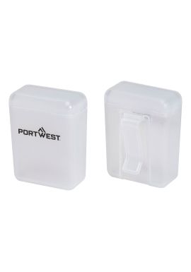 Portwest Ear Plugs Storage Box (Pack of 50) PA09