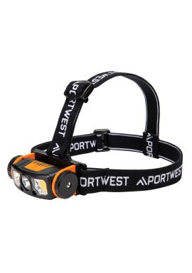 Portwest LED motion sensor USB head light PA76