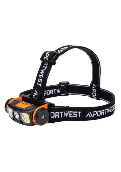 Portwest LED motion sensor USB head light PA76