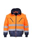 Portwest Hi-Vis 3-in-1 Contrast Pilot Jacket PJ50