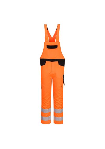 Portwest PW2 Hi-Vis Bib and Brace PW244