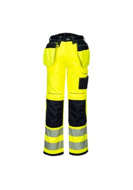 Portwest PW3 Hi-Vis Stretch Holster Pocket Trousers PW306