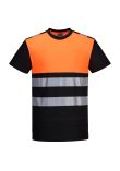 Portwest PW3 Hi-Vis Cotton Comfort Class 1 T-Shirt S/S PW311