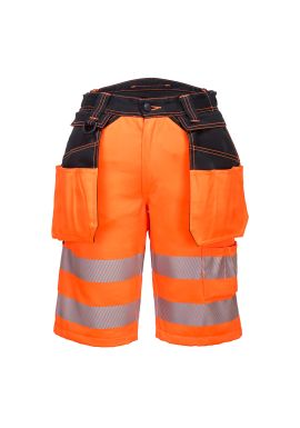 Portwest PW3 Hi-Vis Holster Pocket Shorts PW343