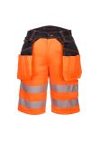 Portwest PW3 Hi-Vis Holster Pocket Shorts PW343