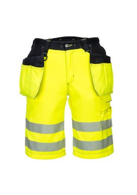 Portwest PW3 Hi-Vis Holster Pocket Shorts PW343