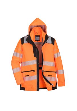 Portwest PW3 Hi-Vis Breathable 5-in-1 Jacket PW367
