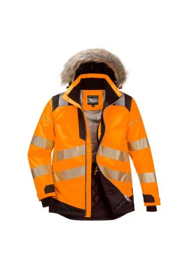 Portwest PW3 Hi-Vis Winter Parka Jacket PW369